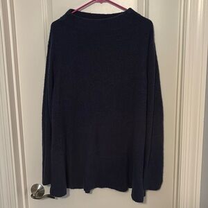 Navy sweater